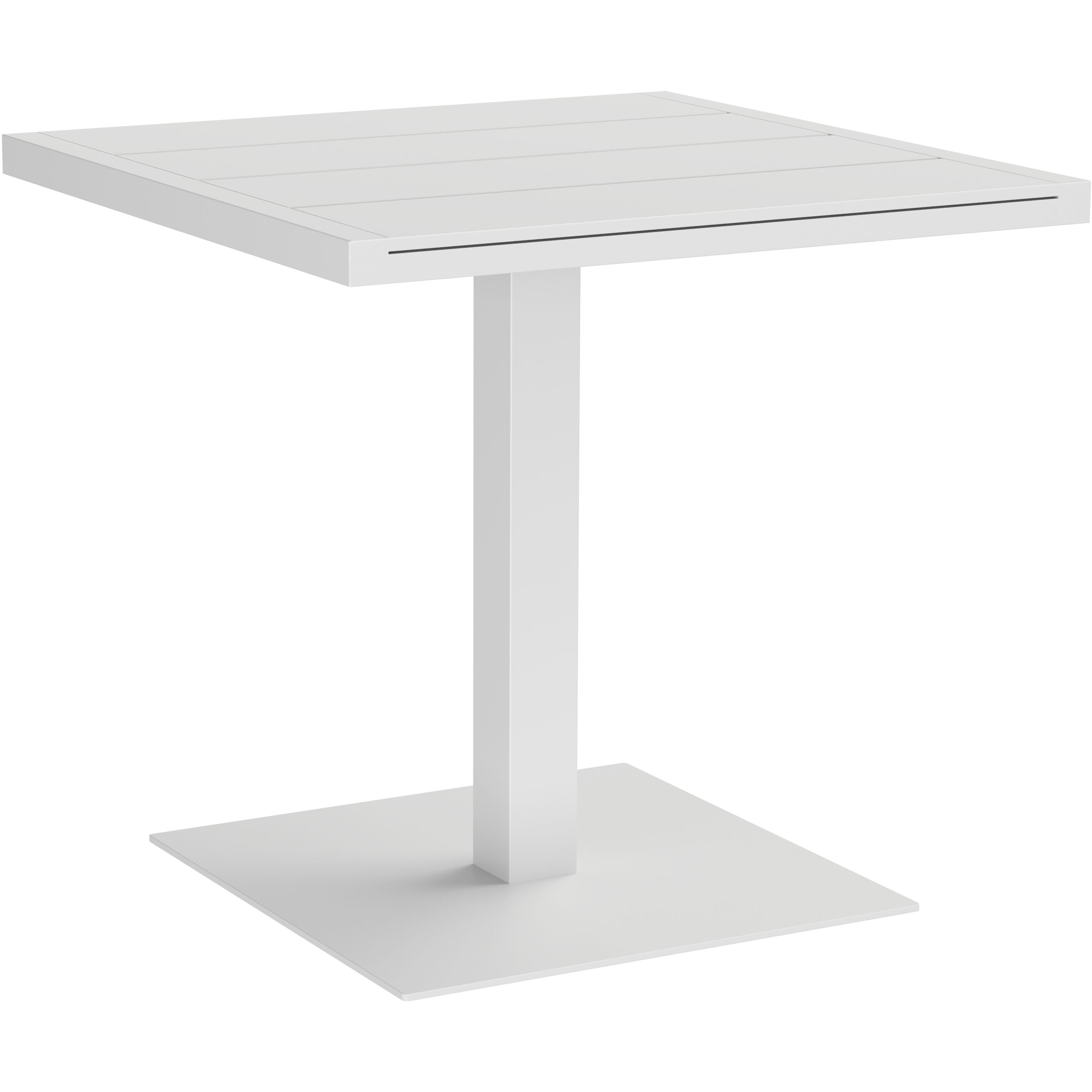Merano 32 X 32 inch White Outdoor Bistro Table